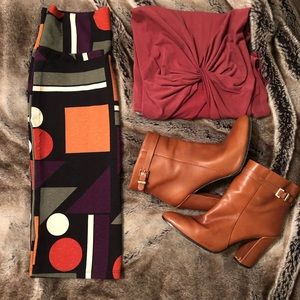 LuLaRoe Cassie multi color skirt